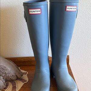 Hunter Classic Blue Tall Boots